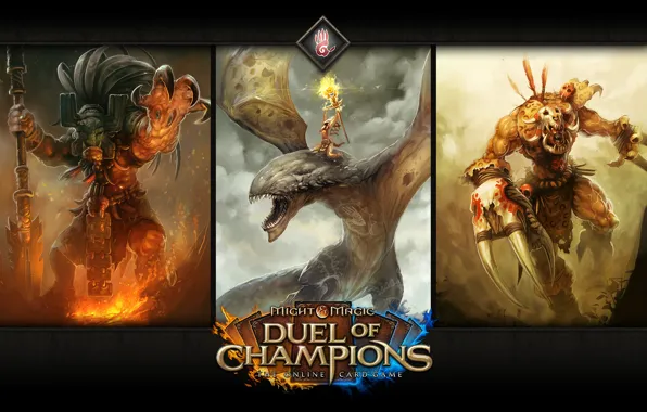 Picture Might &amp; Magic: Duel of Champions, The dream Walker, the warrior-Jaguar, Shaar