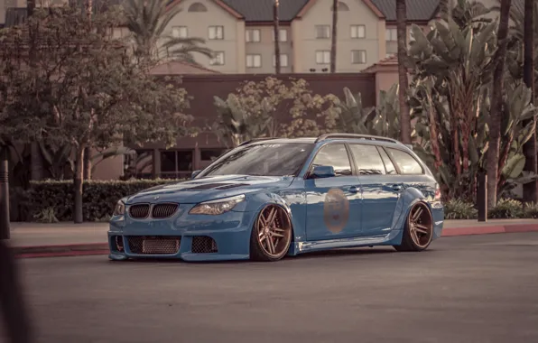Picture BMW, Tuning, BMW, Drives, Stance, E61