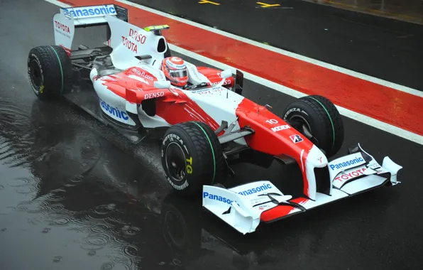 Picture Toyota, Formula 1, Kamui Kobayashi, TF109