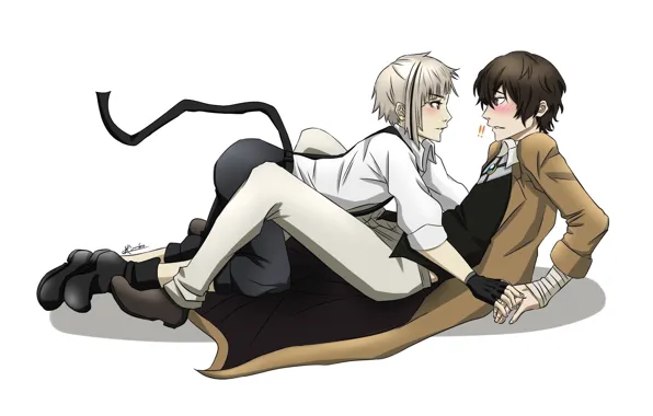 Picture anime, art, guys, two, Bungou Stray Dogs