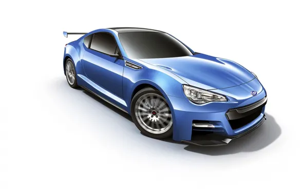 Picture coupe, concept art, Subaru brz STI