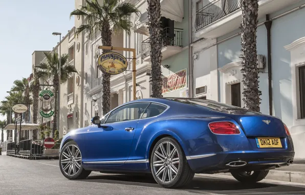 Picture the city, street, coupe, home, bentley