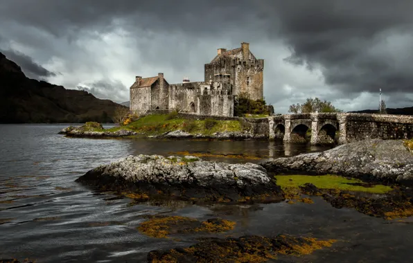Picture Scotland, architecture, Eilean Donan castle