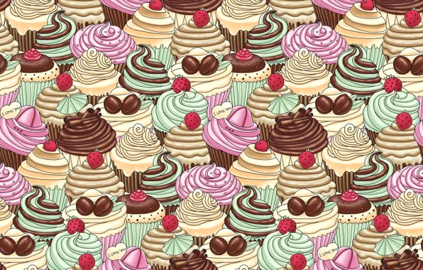 Picture berries, background, Wallpaper, chocolate, texture, strawberry, ice cream, cake, fruit, dessert, widescreen, sweet, full screen, …