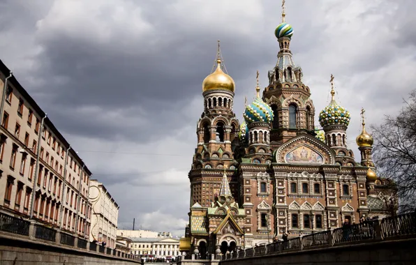 Picture The sky, Peter, Saint Petersburg, Russia, SPb, St. Petersburg, spb, Leningrad, Church Of The Savior …