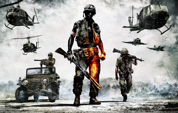 Picture game, Battlefield, Bad Company2, Vietnam
