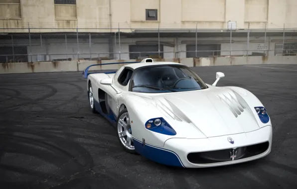 Picture Maserati, Blue, White, 2005, MC12