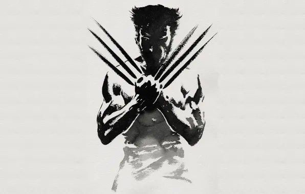 Picture wolverine, pose, claws