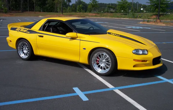 Picture yellow, Chevrolet, camaro