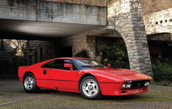 Picture Ferrari, Red, GTO, 288