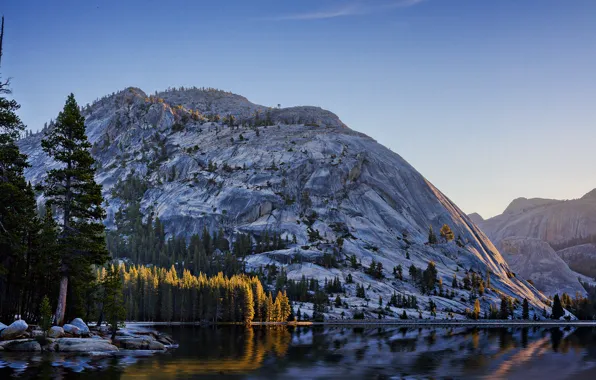 Picture CA, USA, Yosemite, Yosemite national Park, Tenaya Lake