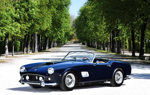 Picture Ferrari, Ferrari, CA, Spyder, California, spider, 1963, 250 GT, Short Wheelbase