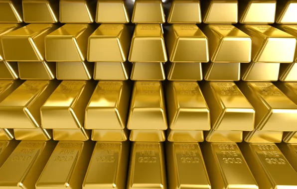 Picture Background, Wealth, Gold, Shine, Sample, Bars