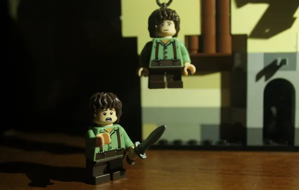 Picture Toy, LEGO, The Lord of the rings, Frodo, Lego, Frodo, The hobbit, Hobbit, Lord of …