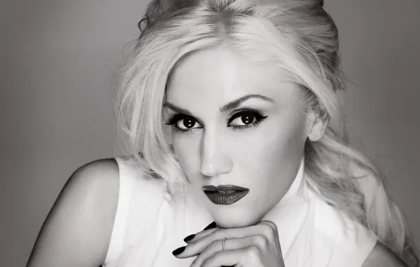 Picture face, photo, blonde, singer, Gwen Stefani