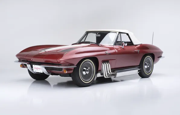 Picture Corvette, Chevrolet, Chevrolet, Sting Ray, Corvette, Convertible, 1963, Replica, Show Car