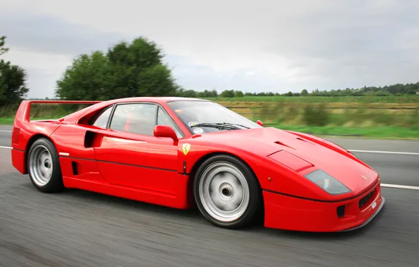 Picture Ferrari, Red, F40
