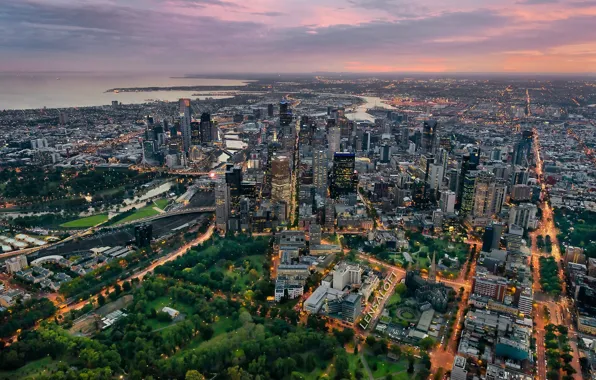 Picture city, Melbourne, Australia