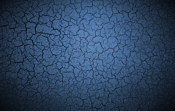 Picture blue, background, texture, texture, Cracked