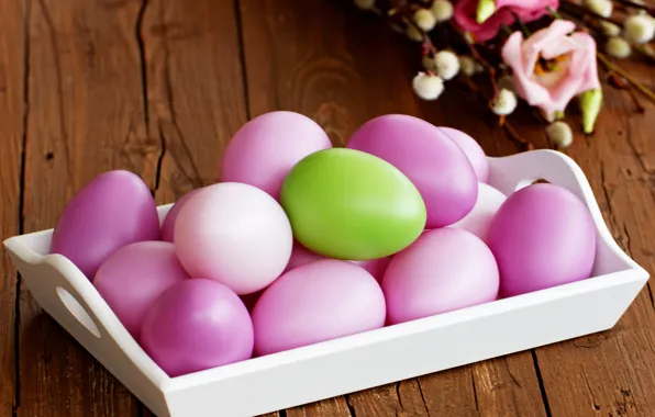 Picture eggs, spring, Easter, colorful, Easter, Holidays, Eggs