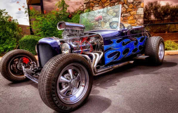 Picture car, Hot Rod, the front, classic