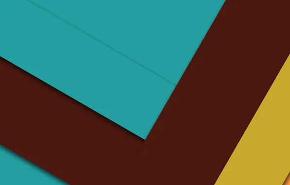 Picture line, yellow, blue, geometry, design, color, material, brown