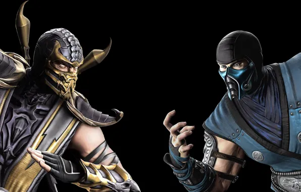 Picture mask, Scorpion, Sub-Zero, MK9
