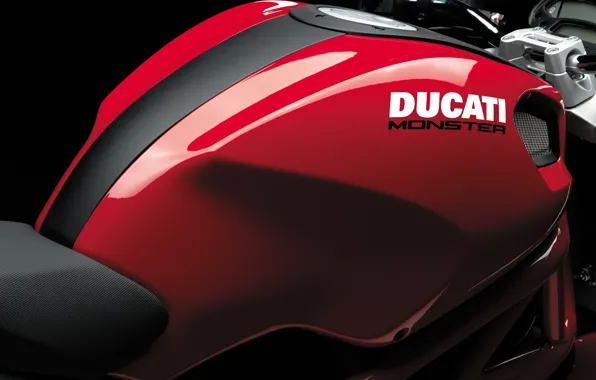 Picture red, ducati, monster 696