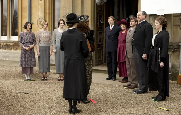 Picture meeting, the series, actors, Downton Abbey, season 3