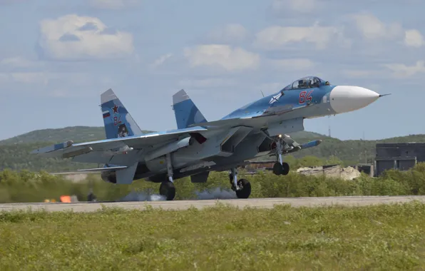 Picture aviation, fighter, Su-33, Flanker-D