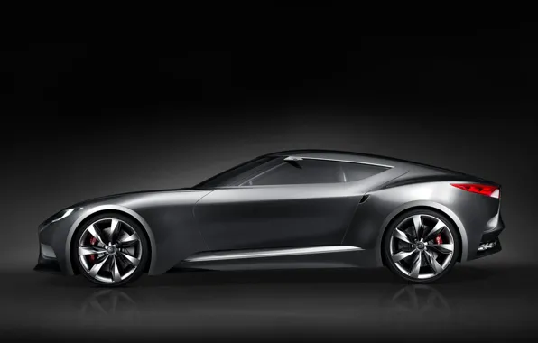 Picture auto, Concept, view, Hyundai, side, HND-9