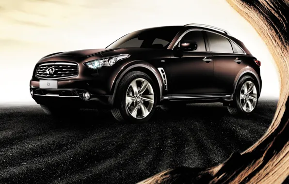 Picture tree, infiniti, drives, infiniti, the front, crossover, cool car