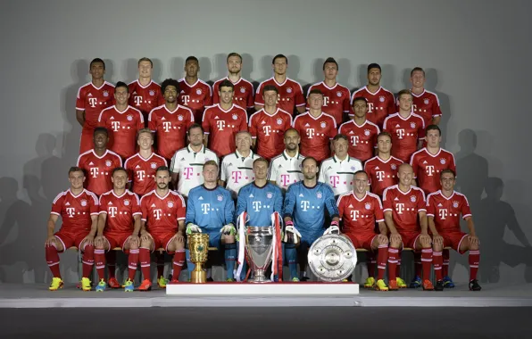 Picture football, Bundesliga, FC Bayern Munich 2013-14