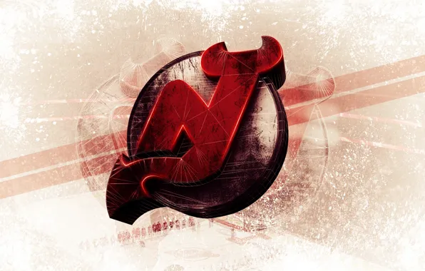 Picture Logo, Hockey, New Jersey, New Jersey, Devils, The devil, Hockey