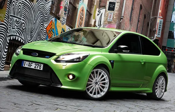 Picture Ford, Focus, Green