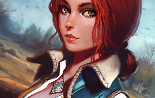 Picture Triss Merigold, Triss Merigold, CD Projekt RED, The Witcher 3: Wild Hunt, The Witcher 3: …