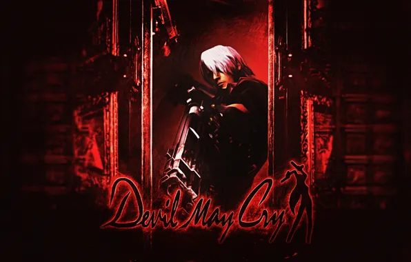 Picture gun, Dante, background, Capcom, DmC, Devil May Cry, video game, PlayStation 2