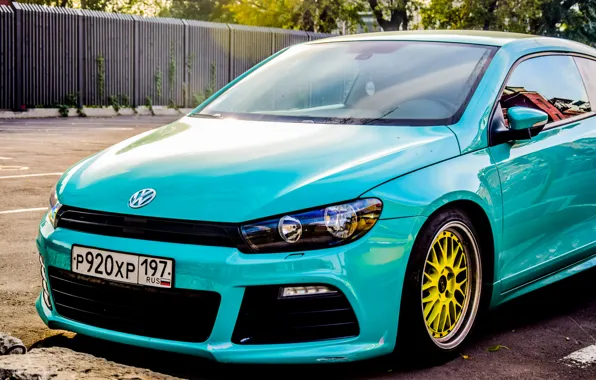 Picture car, volkswagen, tuning, scirocco, stance