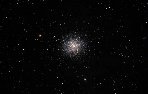 Picture globular cluster, in the constellation, M 13, there are, Hercules