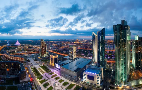 Picture Panorama, Kazakhstan, Astana