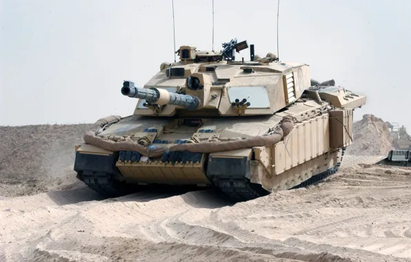 Picture Desert, UK, Tank, Challenger 2