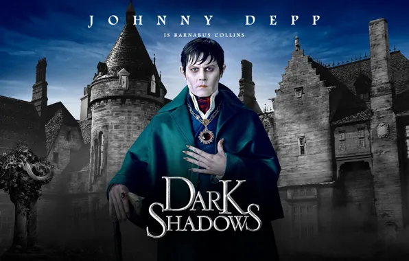 Picture Johnny Depp, Dark Shadows, Tim Burton, Movie