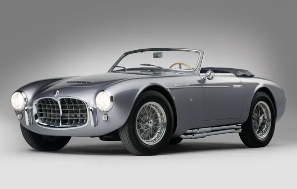 Picture retro, beauty, convertible, sports car, Maserati A6GCS Frua Spider