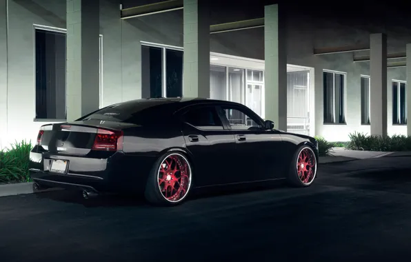 Picture Dodge, black, tuning, charger