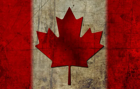 Picture flag, Canada, maple leaf, canada, flag