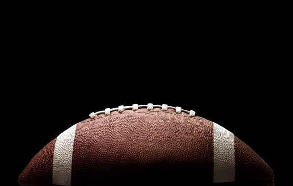 Picture white, leather, ball, American Football