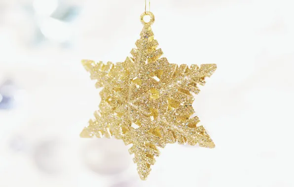 Picture holiday, star, new year, Christmas, white background, decoration, christmas, new year, gold