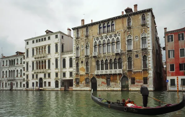 Picture Channel, Venice, Gondola