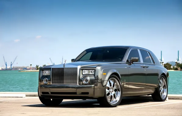 Picture Rolls-Royce, Phantom, Wheels, Hrome
