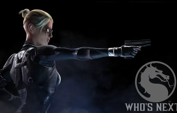 Picture weapons, woman, Mortal Kombat X, Cassie Cage